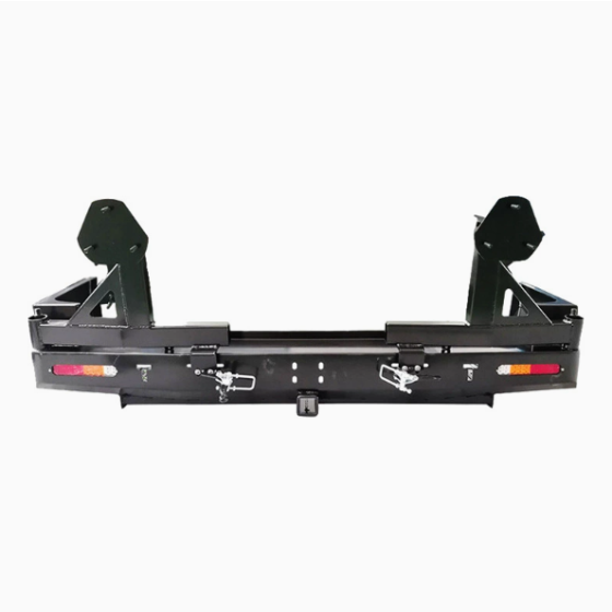 Suitable for Nissan PATROL Y61 rear bumper with 2 spare tyre racks