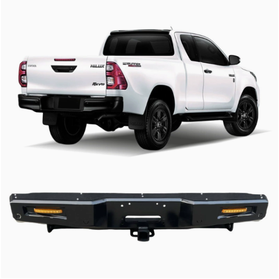 Suitable for 2015 HILUX REVO rear bumper, Hilux rear bumper crash bar, tough stone RC style